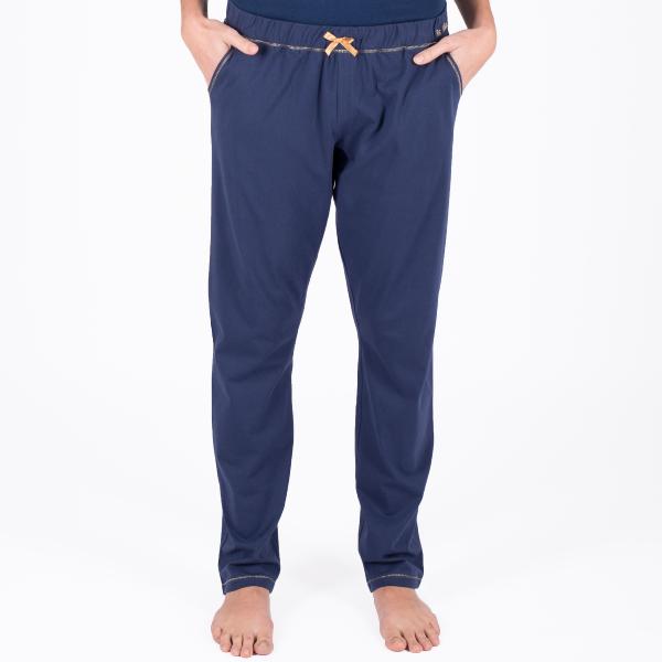 Pantalon bleu uni - BeMelba